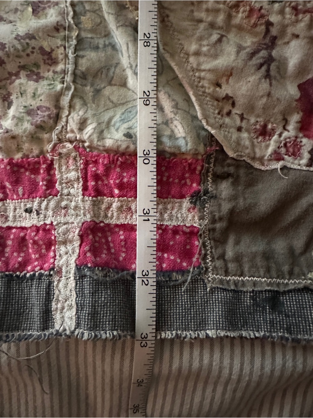 Magnolia Pearl Blue Plaid Patchwork Button-Down Shirt - Picture 6 of 6